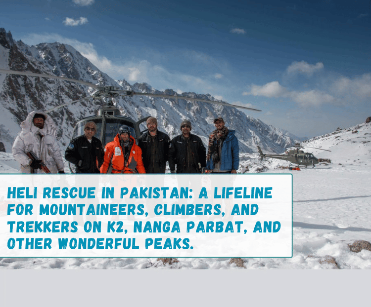 Heli Rescue in Pakistan