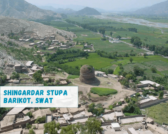 Shingardar Stupa Barikot Swat
