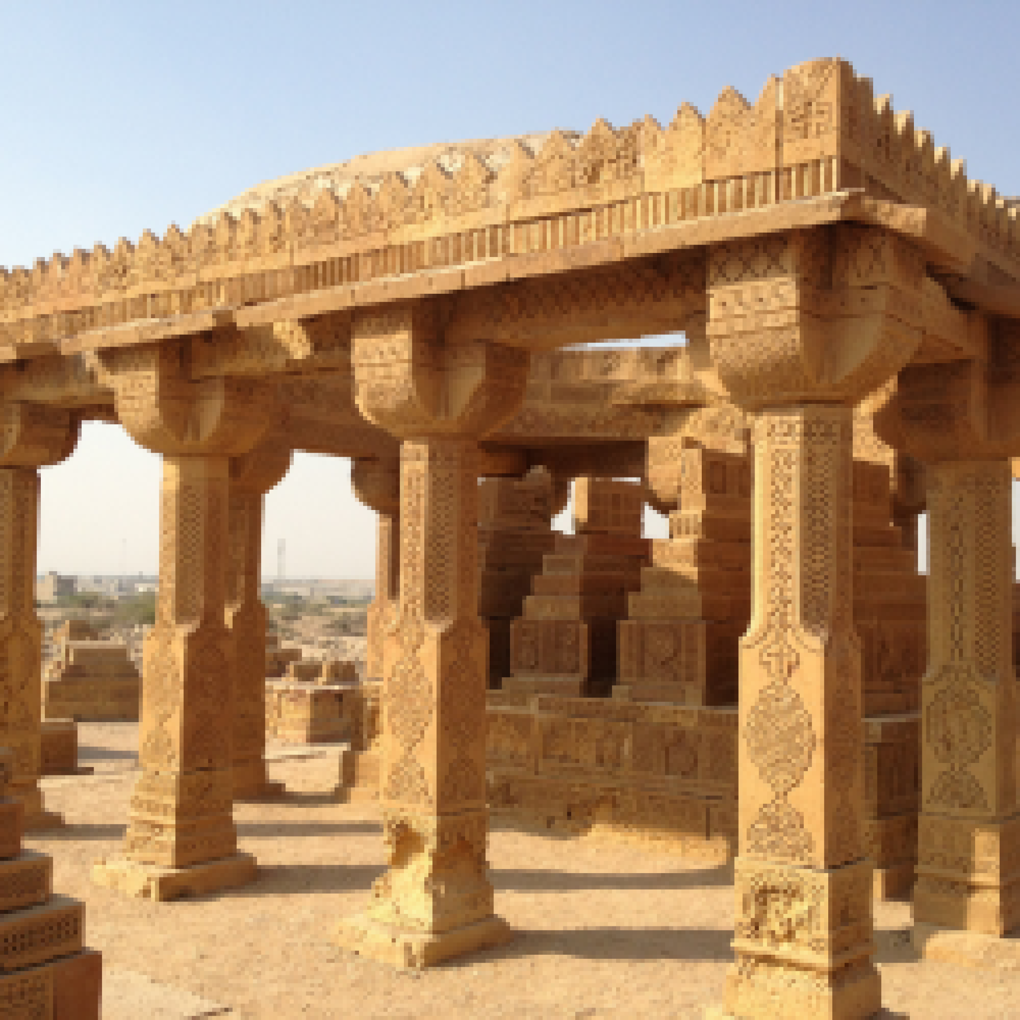 Chaukandi Tombs: The Artistic Graves of Karachi - Gypsy Traces and Tours